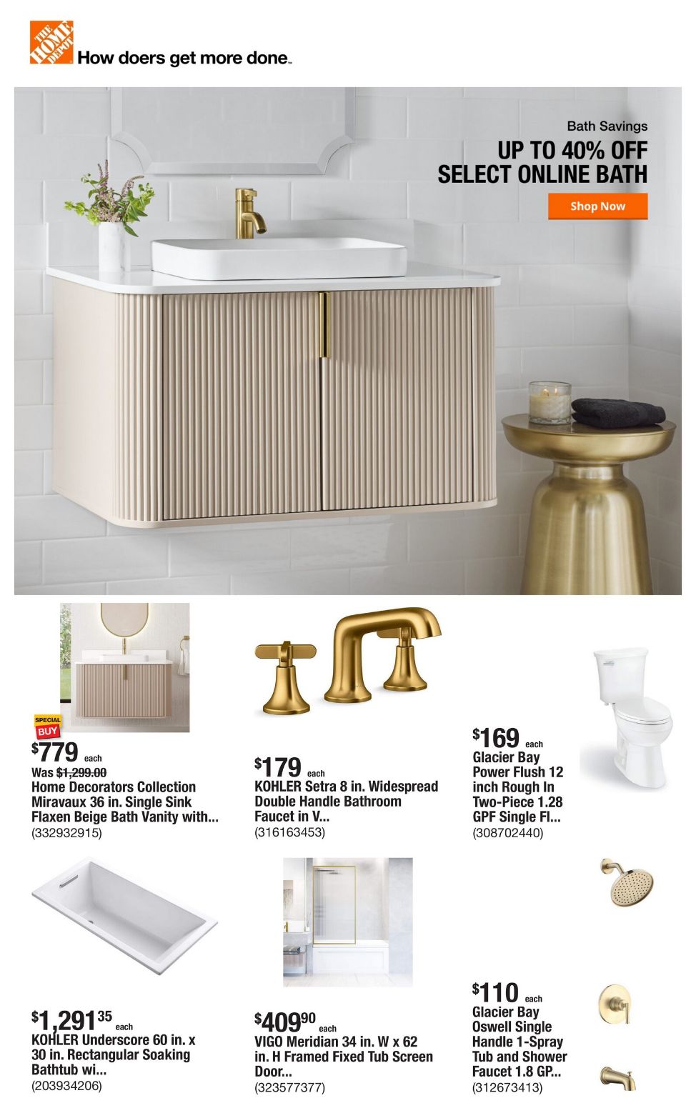 Weekly ad Home Depot 07/24/2025 - 07/31/2025