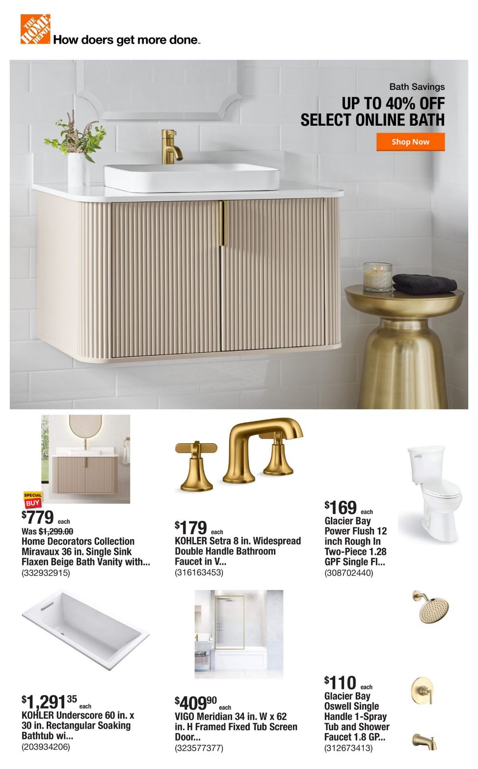 Weekly ad Home Depot 07/24/2025 - 07/31/2025