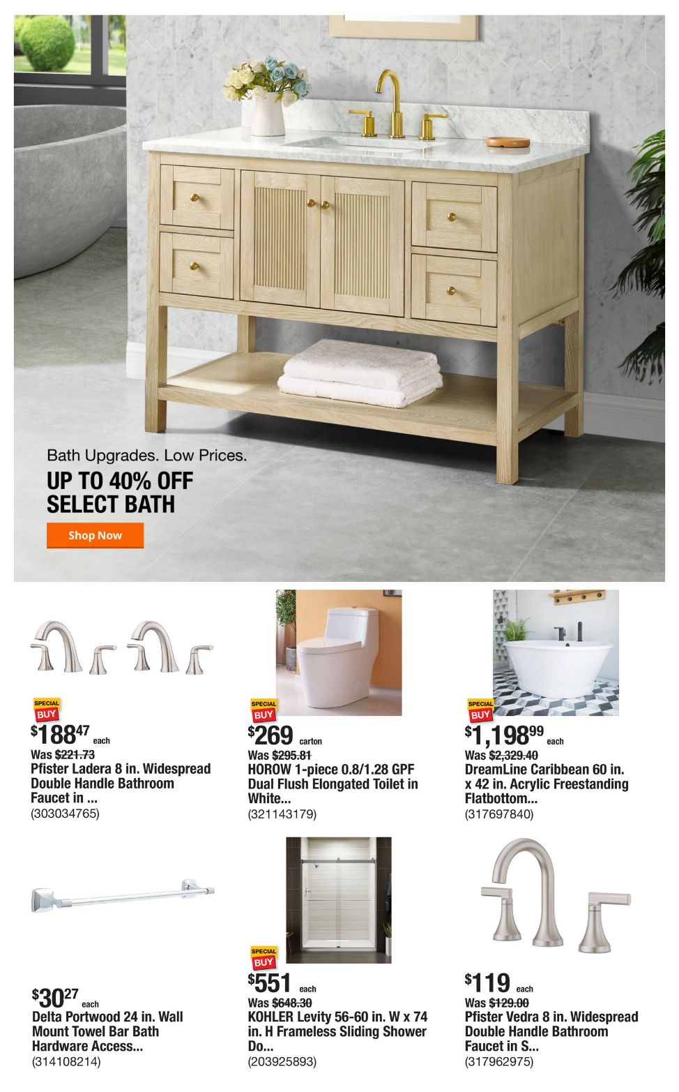 Weekly ad Home Depot 08/01/2024 - 08/08/2024