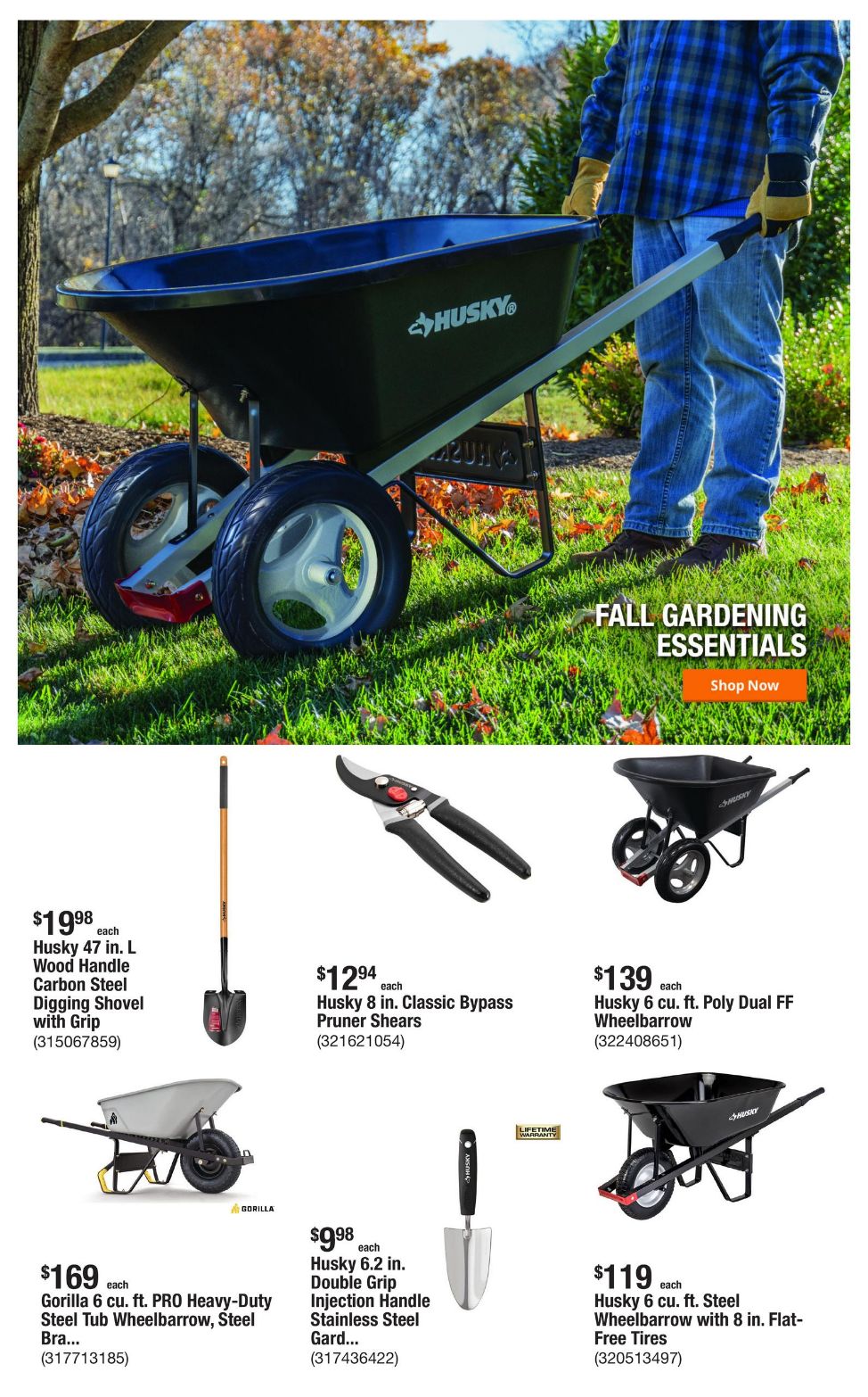 Weekly ad Home Depot 10/09/2025 - 10/16/2025