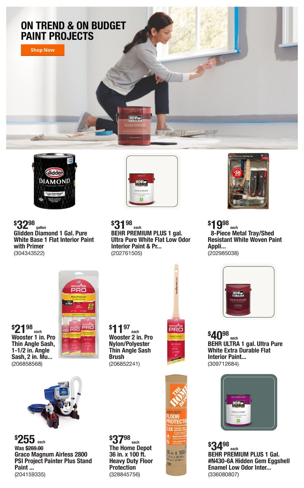 Weekly ad Home Depot 10/09/2025 - 10/16/2025
