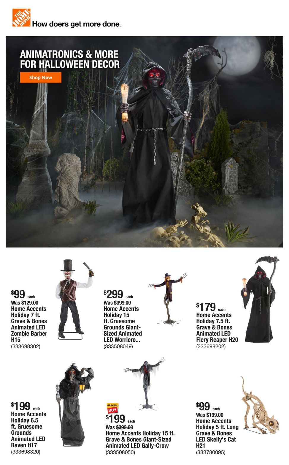 Weekly ad Home Depot 10/09/2025 - 10/16/2025