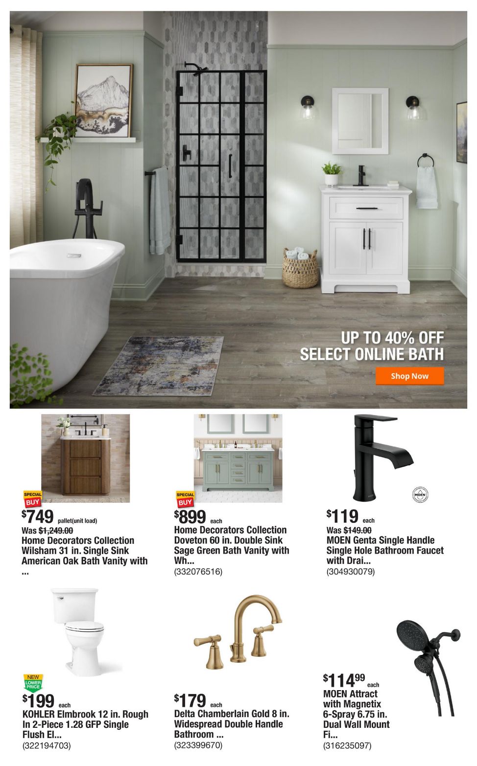 Weekly ad Home Depot 10/09/2025 - 10/16/2025