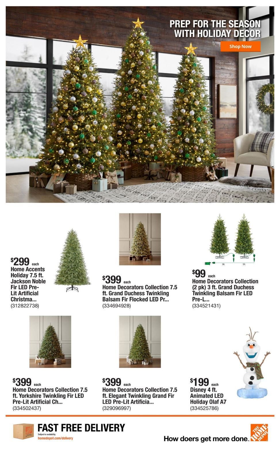 Weekly ad Home Depot 10/09/2025 - 10/16/2025