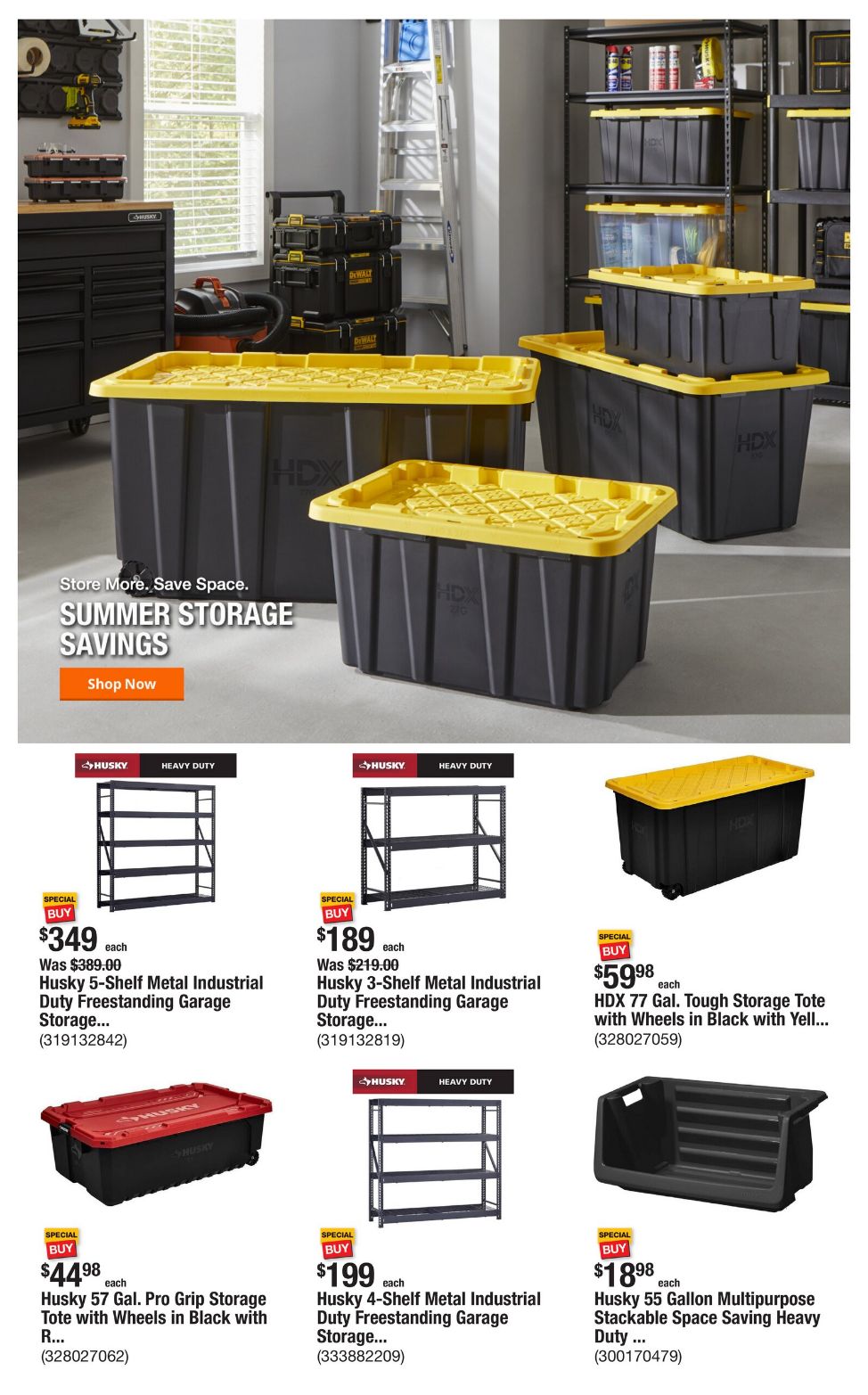 Weekly ad Home Depot 07/31/2025 - 08/07/2025