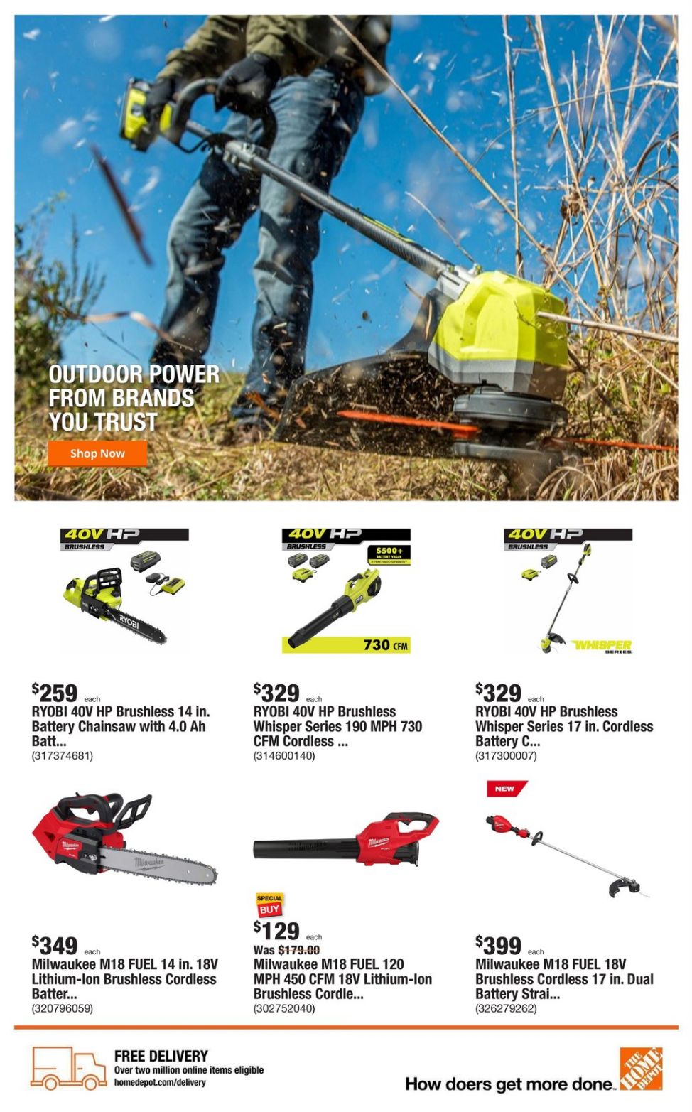 Weekly ad Home Depot 02/29/2024 - 03/11/2024
