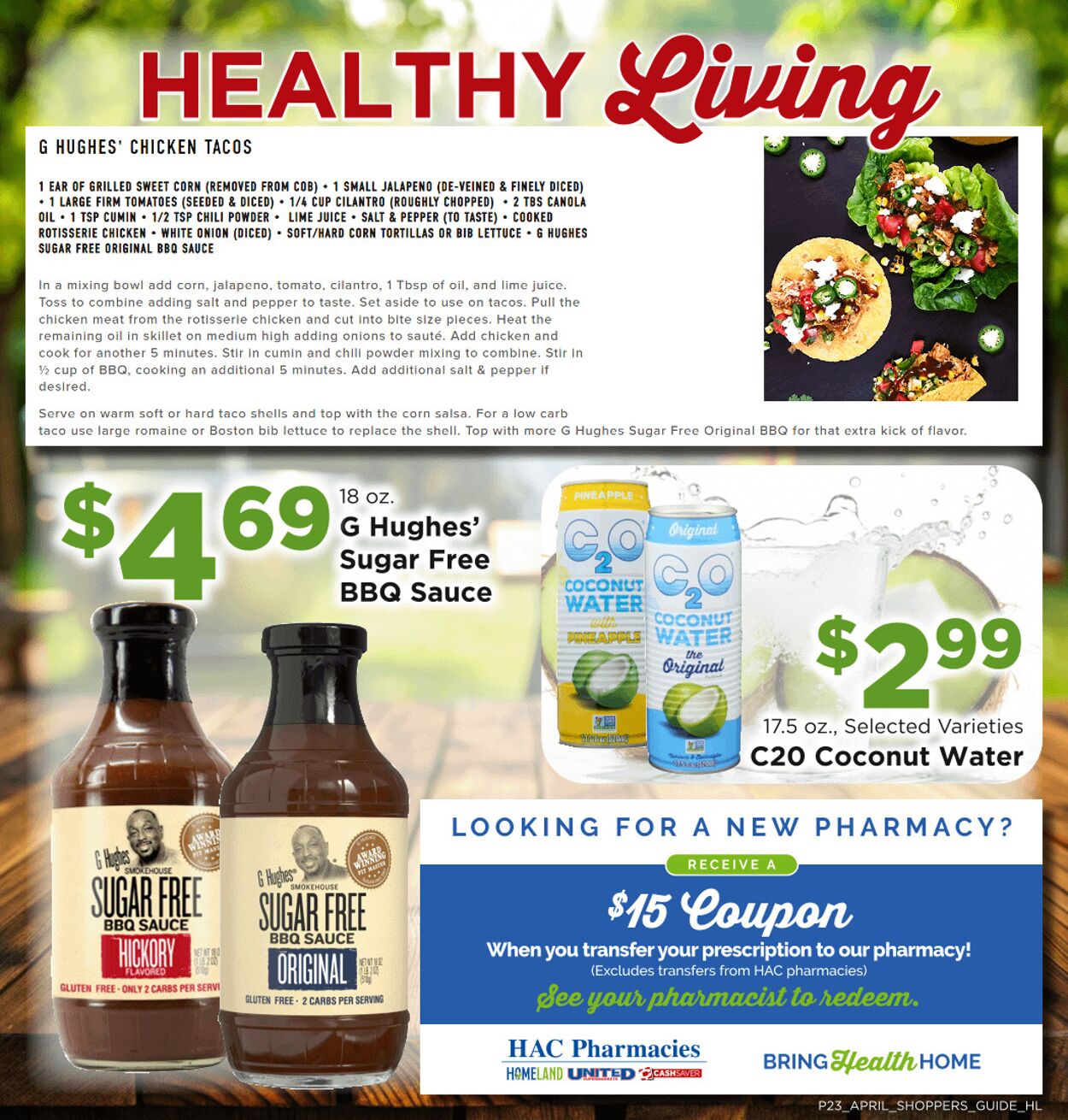 Weekly ad Homeland 04/01/2026 - 04/30/2026