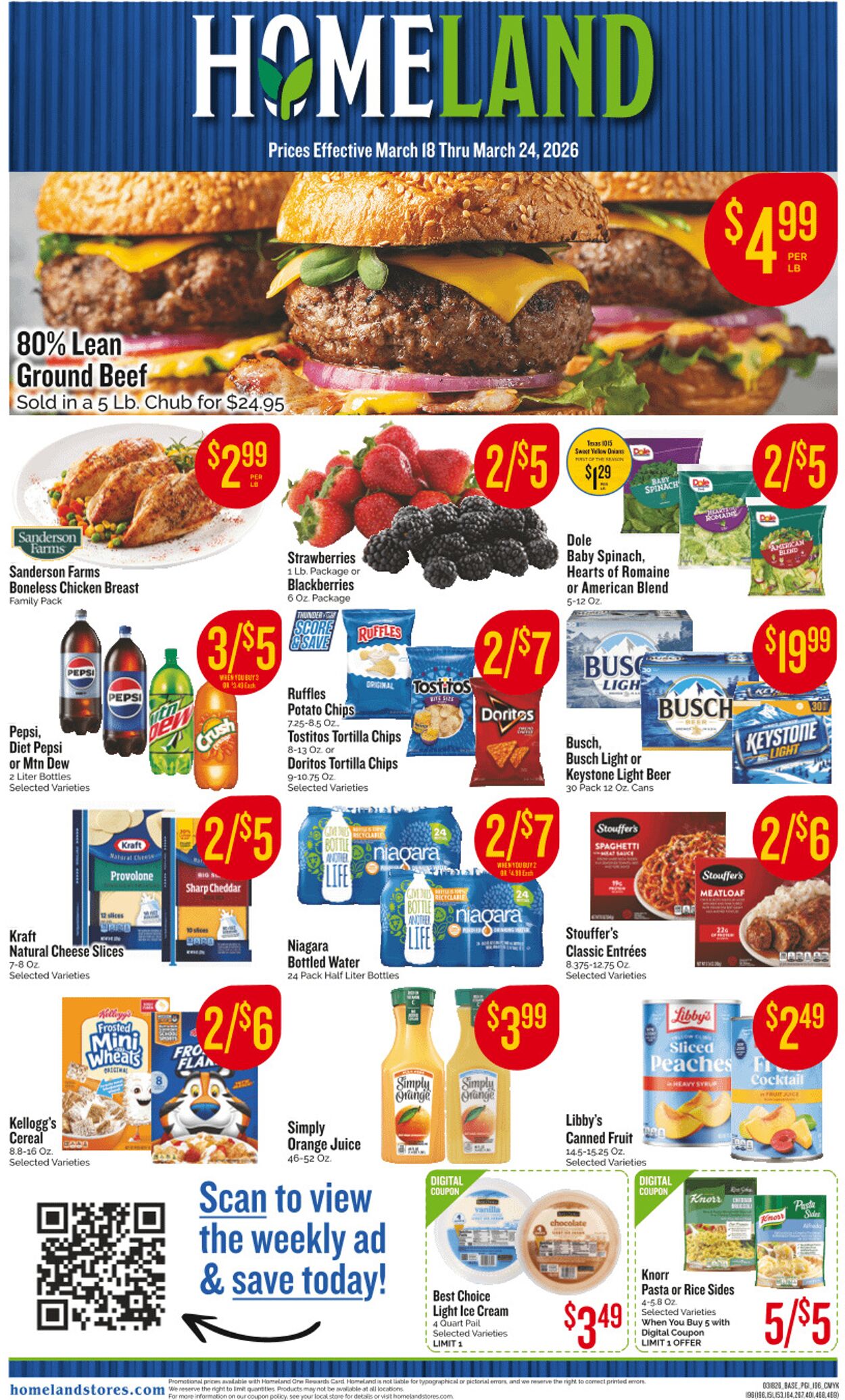 Weekly ad Homeland 03/18/2026 - 03/24/2026