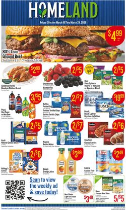 Weekly ad Homeland 03/18/2026 - 03/24/2026