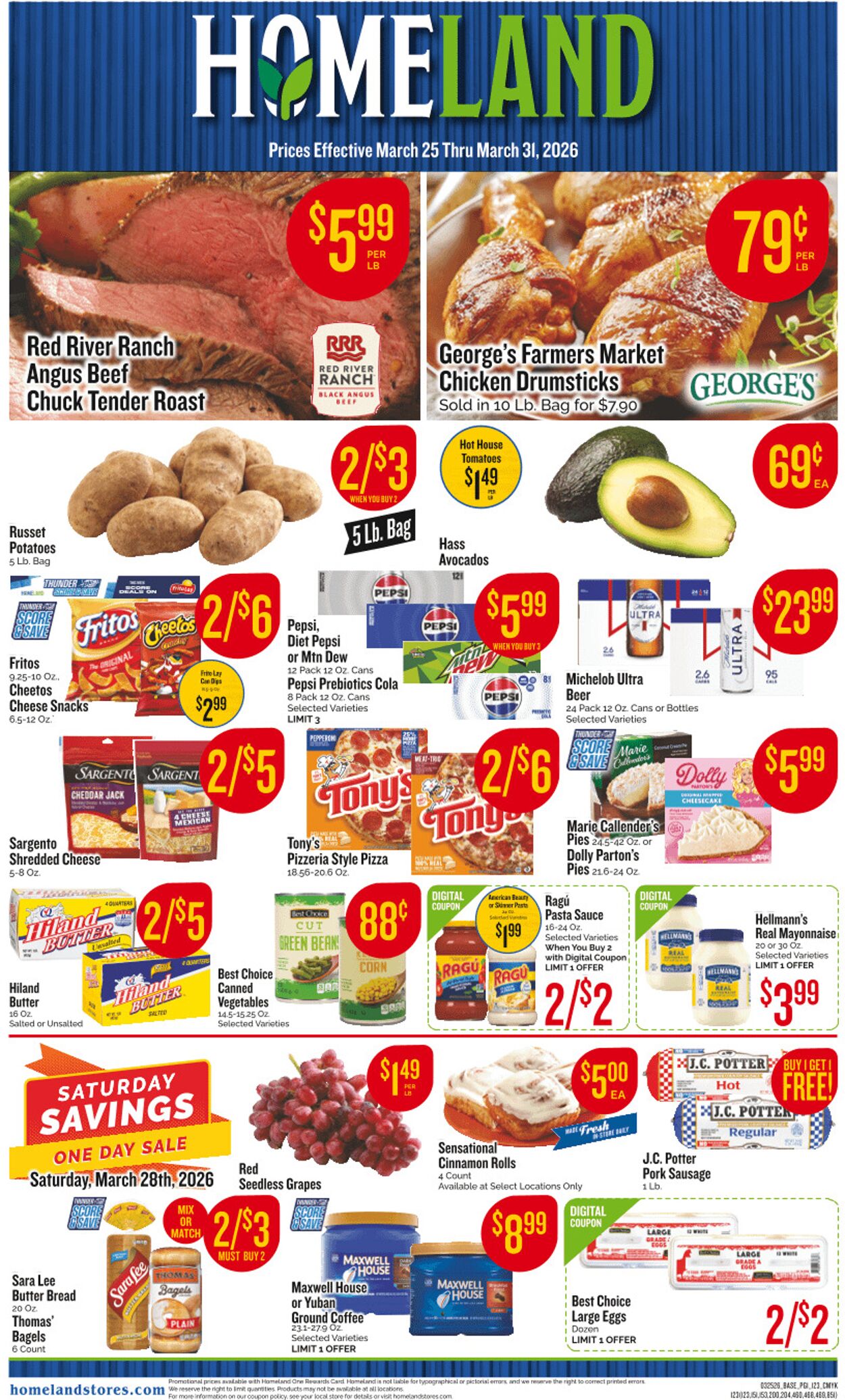 Weekly ad Homeland 03/25/2026 - 03/31/2026