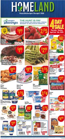 Weekly ad Homeland 04/01/2026 - 04/07/2026