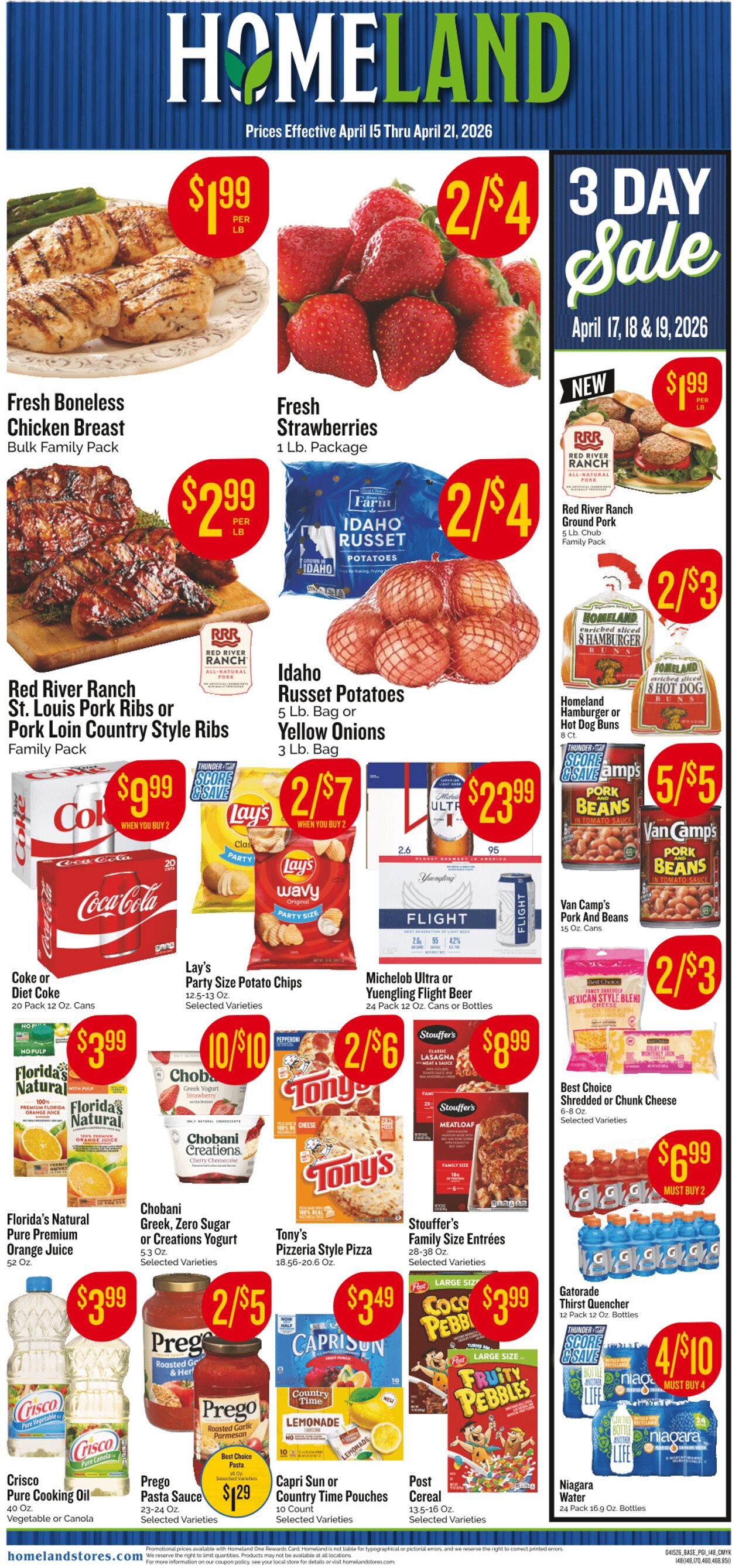 Weekly ad Homeland 04/15/2026 - 04/21/2026