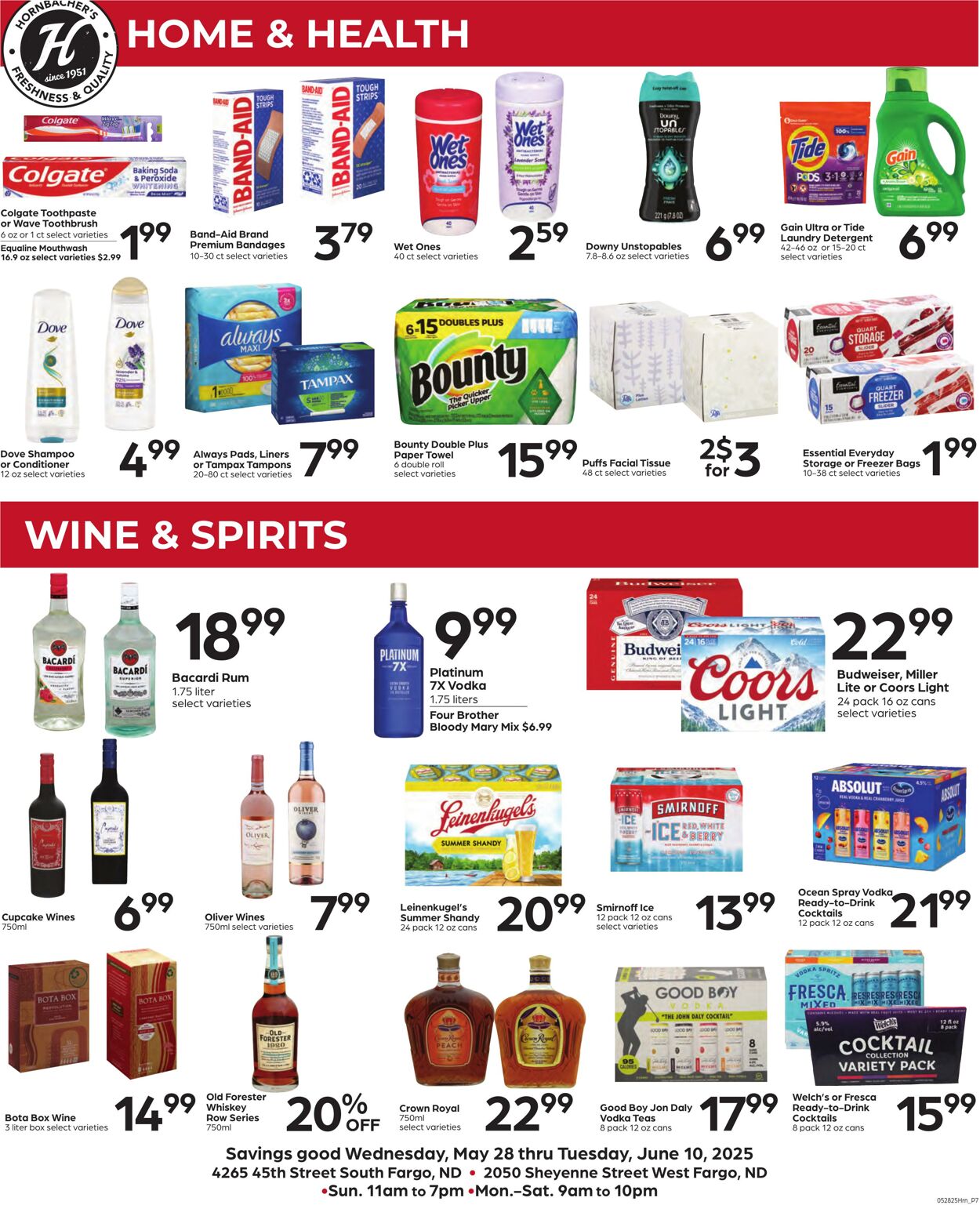 Weekly ad Hornbacher's 05/28/2025 - 06/03/2025