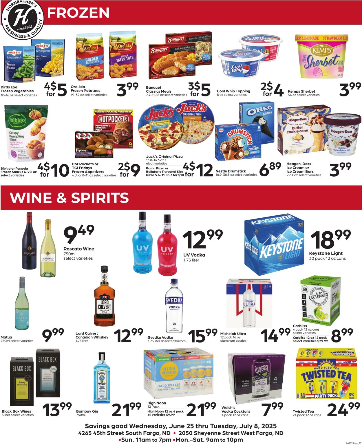 Weekly ad Hornbacher's 06/25/2025 - 07/01/2025
