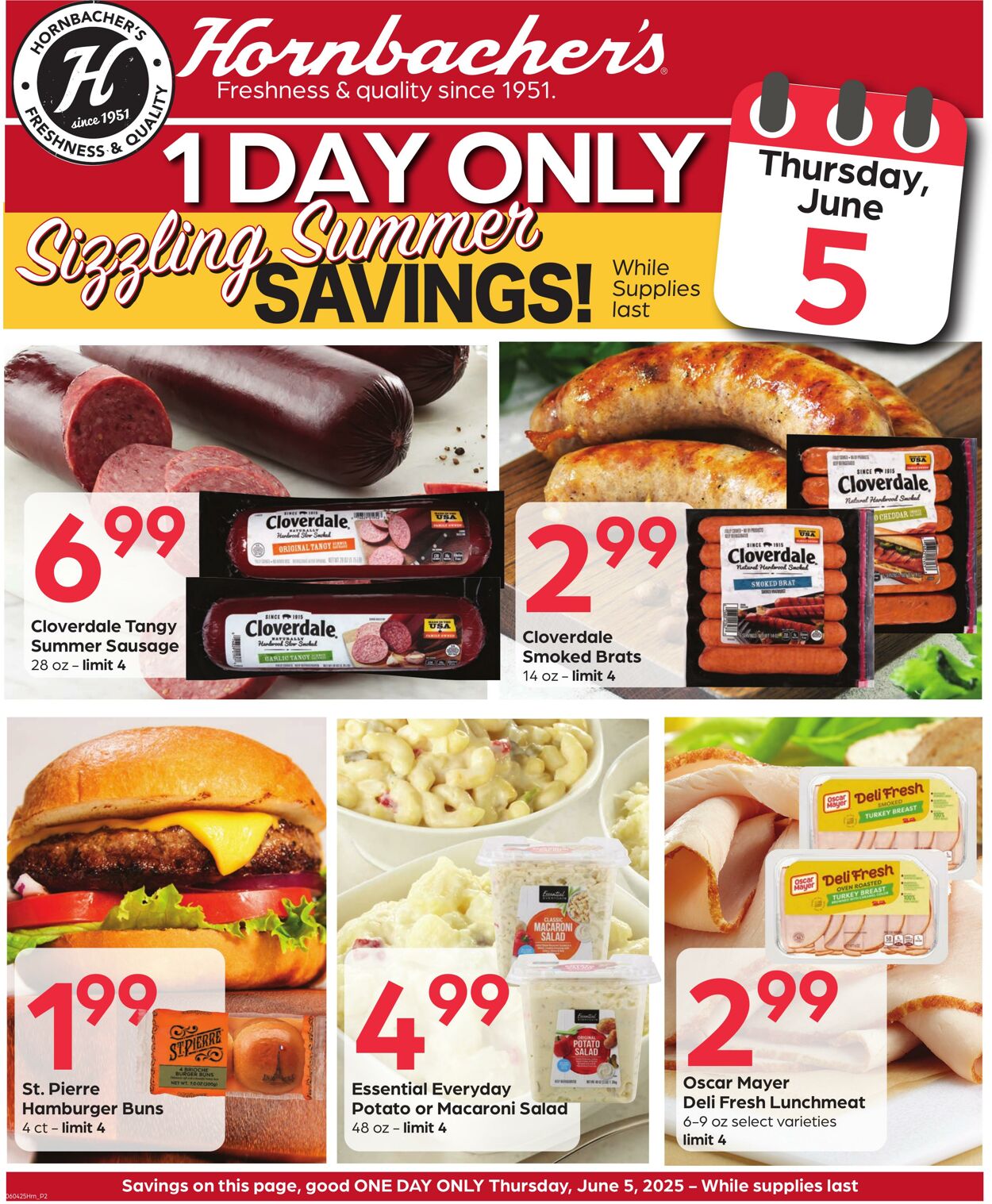 Weekly ad Hornbacher's 06/04/2025 - 06/10/2025