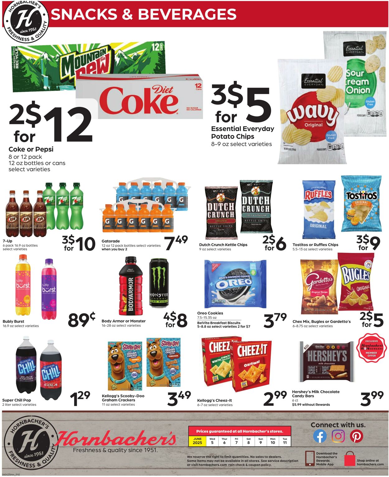 Weekly ad Hornbacher's 06/04/2025 - 06/10/2025