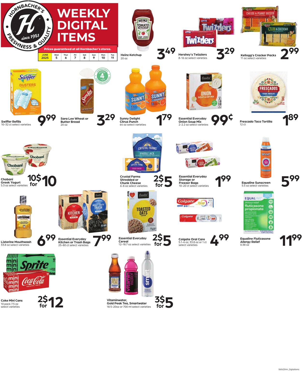 Weekly ad Hornbacher's 06/04/2025 - 06/10/2025