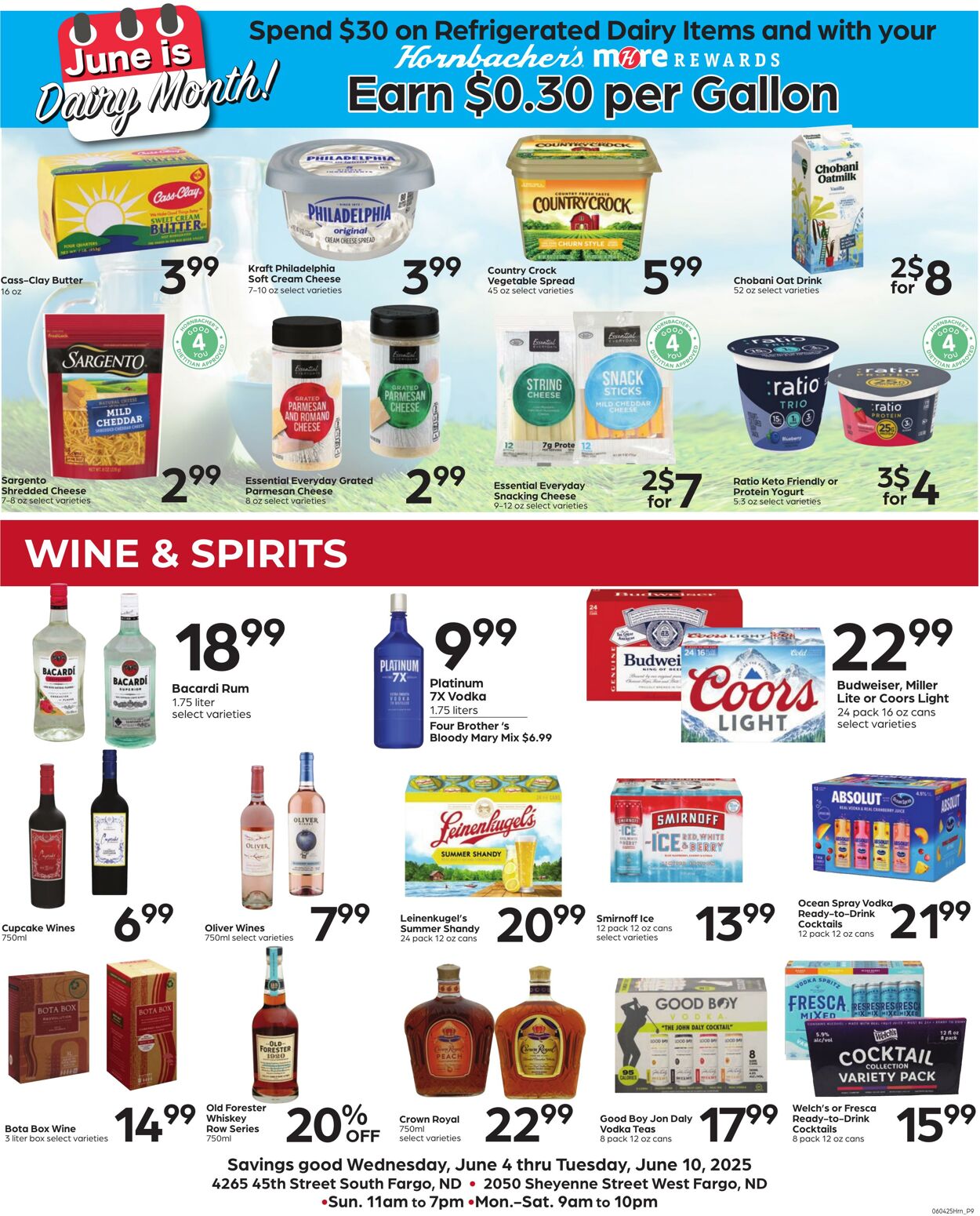 Weekly ad Hornbacher's 06/04/2025 - 06/10/2025