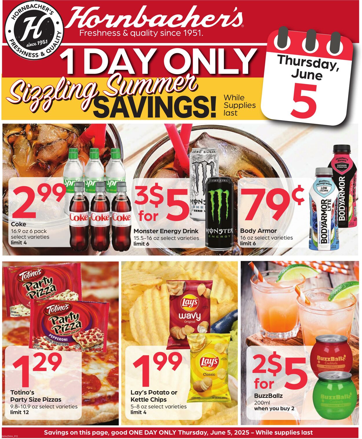 Weekly ad Hornbacher's 06/04/2025 - 06/10/2025