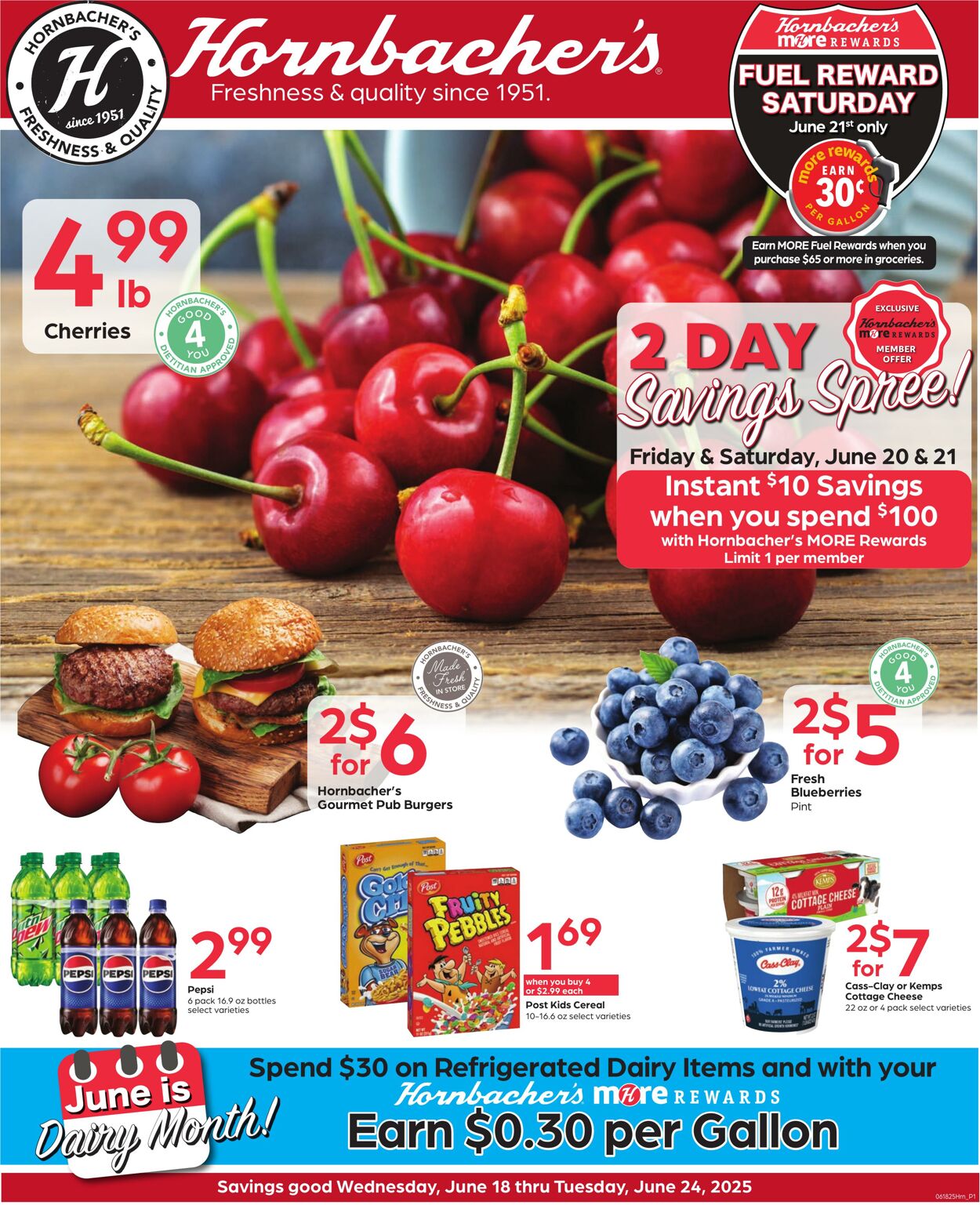 Weekly ad Hornbacher's 06/18/2025 - 06/24/2025