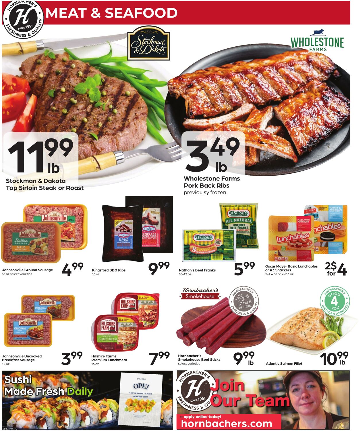 Weekly ad Hornbacher's 06/18/2025 - 06/24/2025