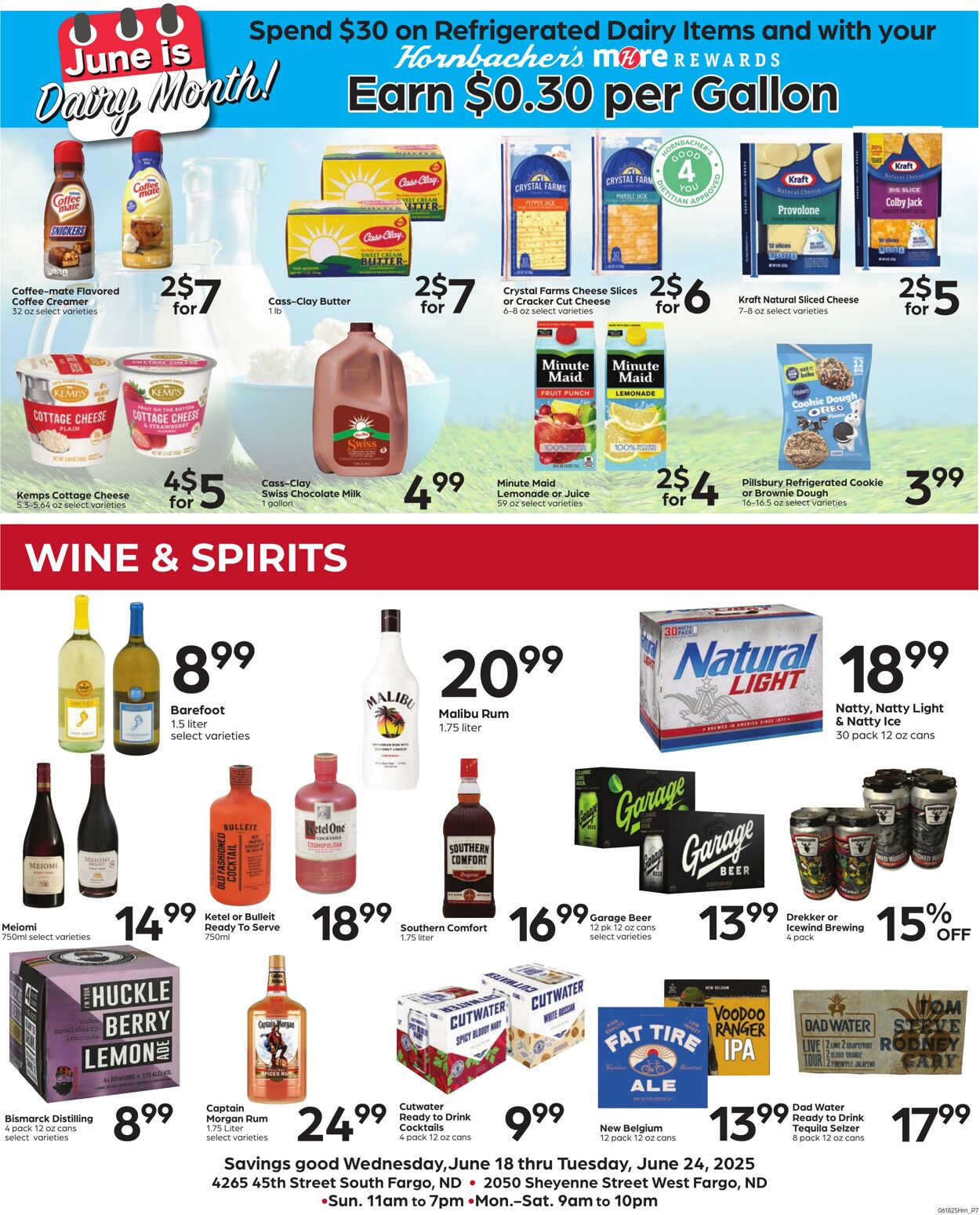 Weekly ad Hornbacher's 06/18/2025 - 06/24/2025