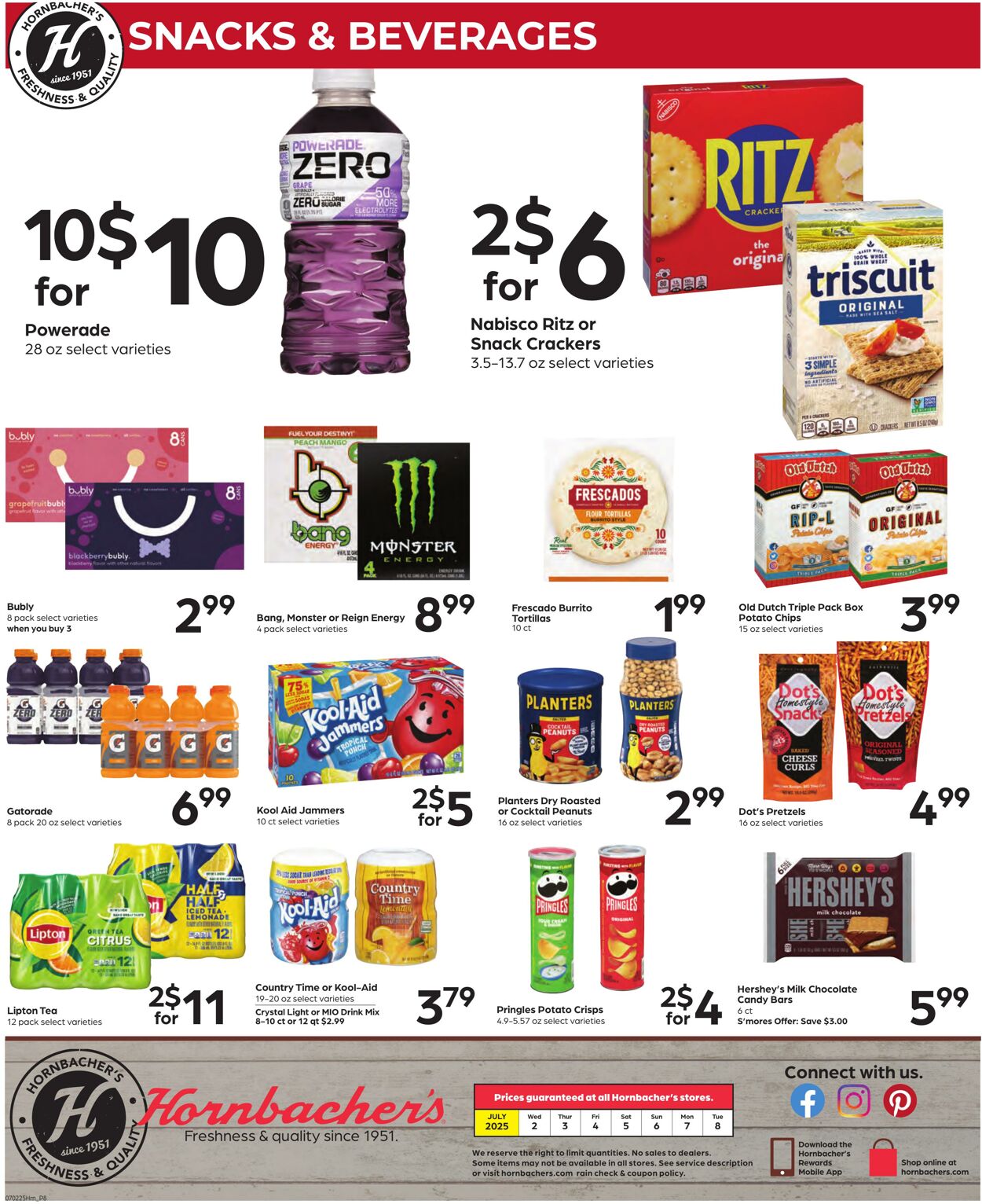Weekly ad Hornbacher's 07/02/2025 - 07/08/2025