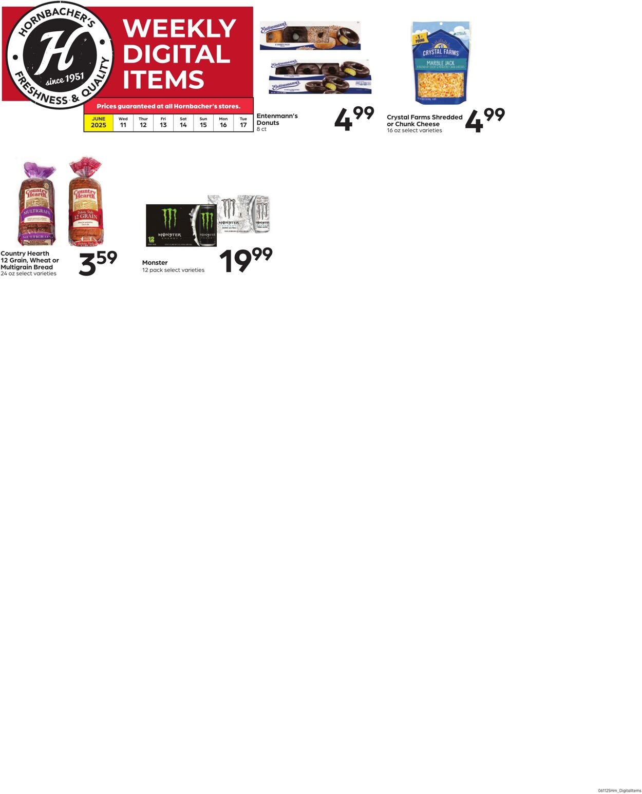Weekly ad Hornbacher's 06/11/2025 - 06/17/2025