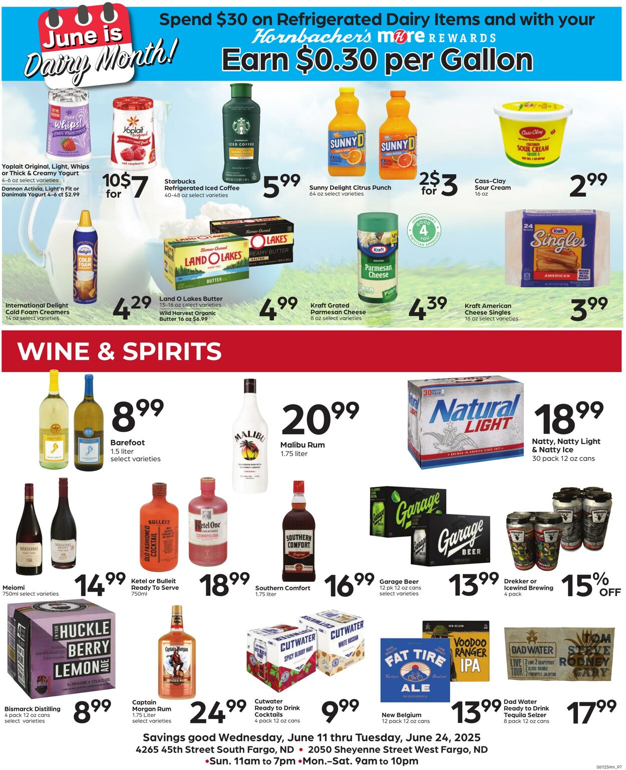 Weekly ad Hornbacher's 06/11/2025 - 06/17/2025
