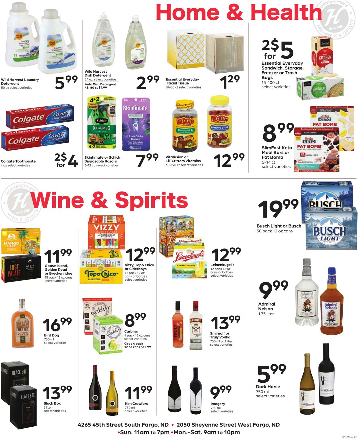 Weekly ad Hornbacher's 07/13/2022 - 07/19/2022