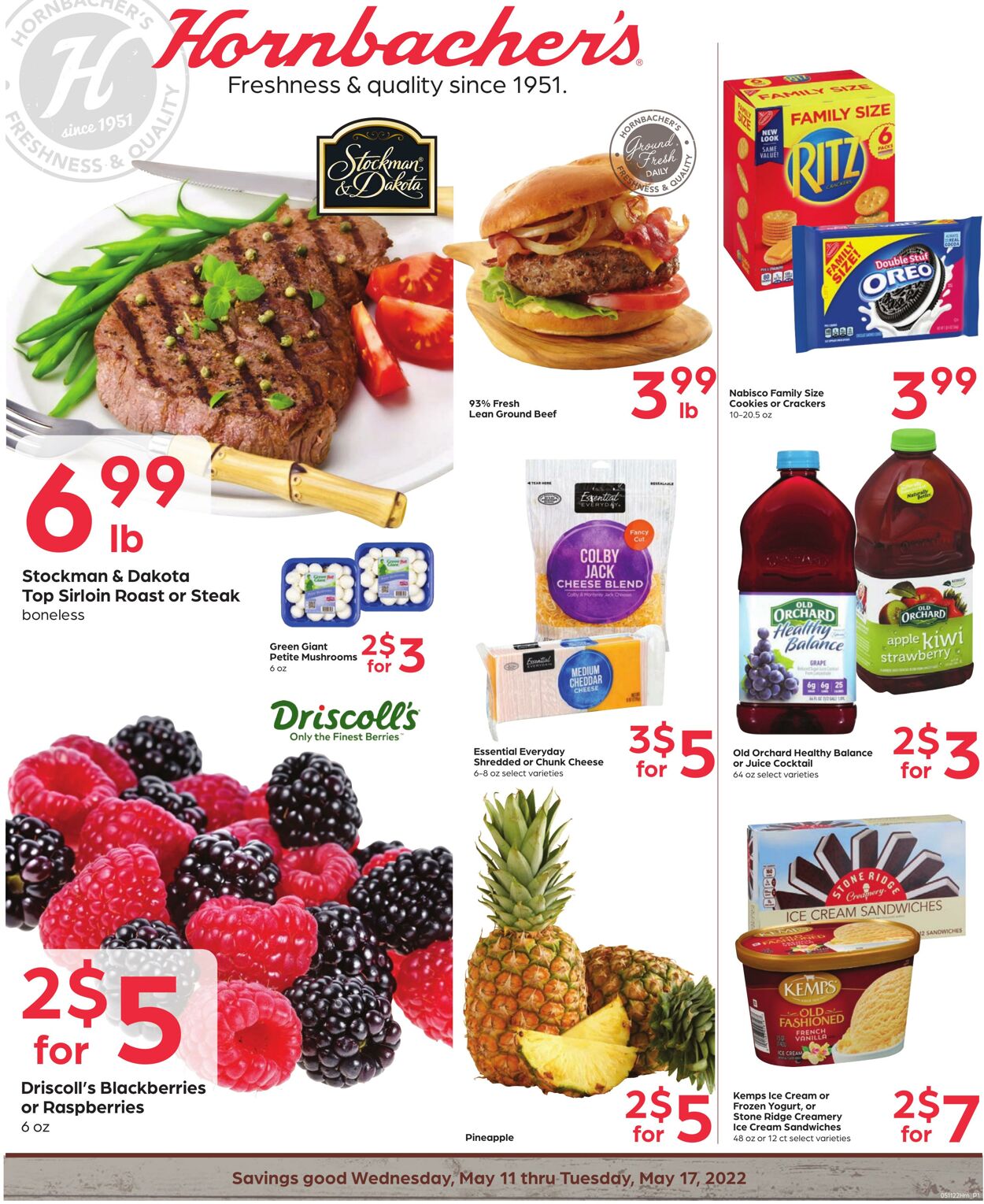 Weekly ad Hornbacher's 05/11/2022 - 05/17/2022