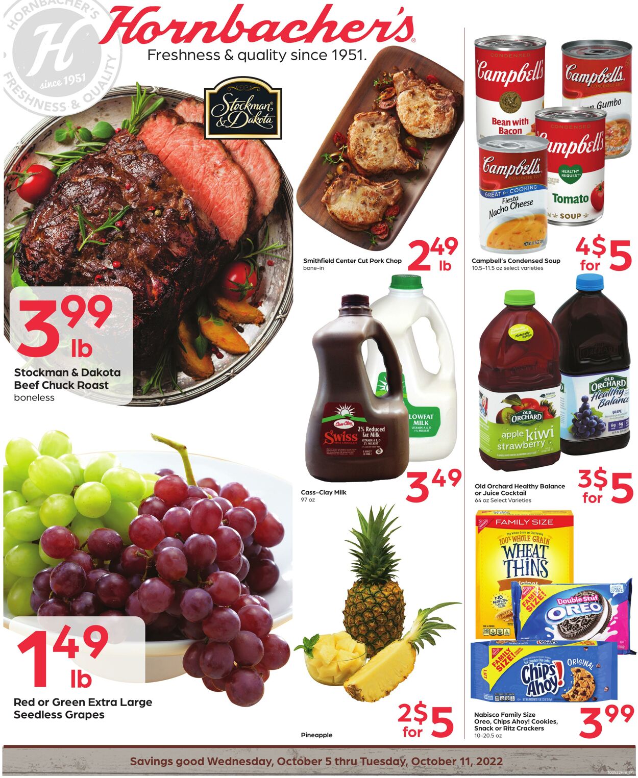 Weekly ad Hornbacher's 10/05/2022 - 10/11/2022