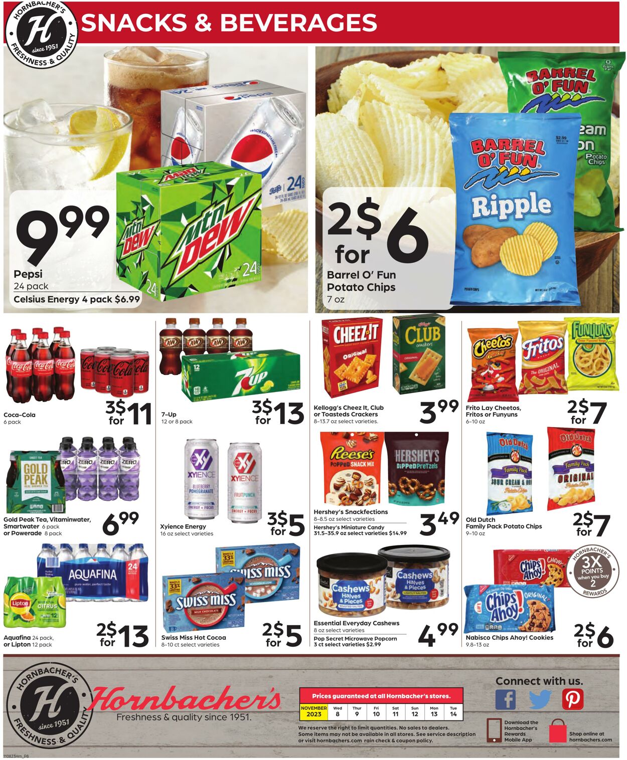 Weekly ad Hornbacher's 11/08/2023 - 11/14/2023