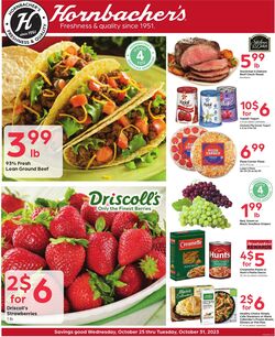 Weekly ad Hornbacher's 10/25/2023 - 10/31/2023