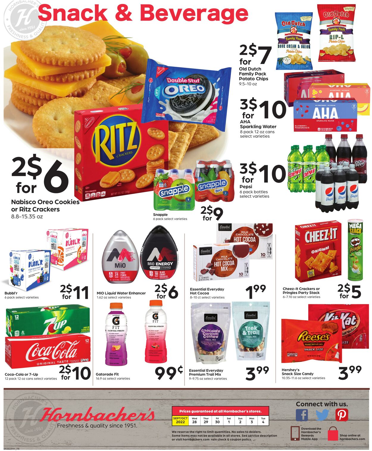 Weekly ad Hornbacher's 09/28/2022 - 10/04/2022
