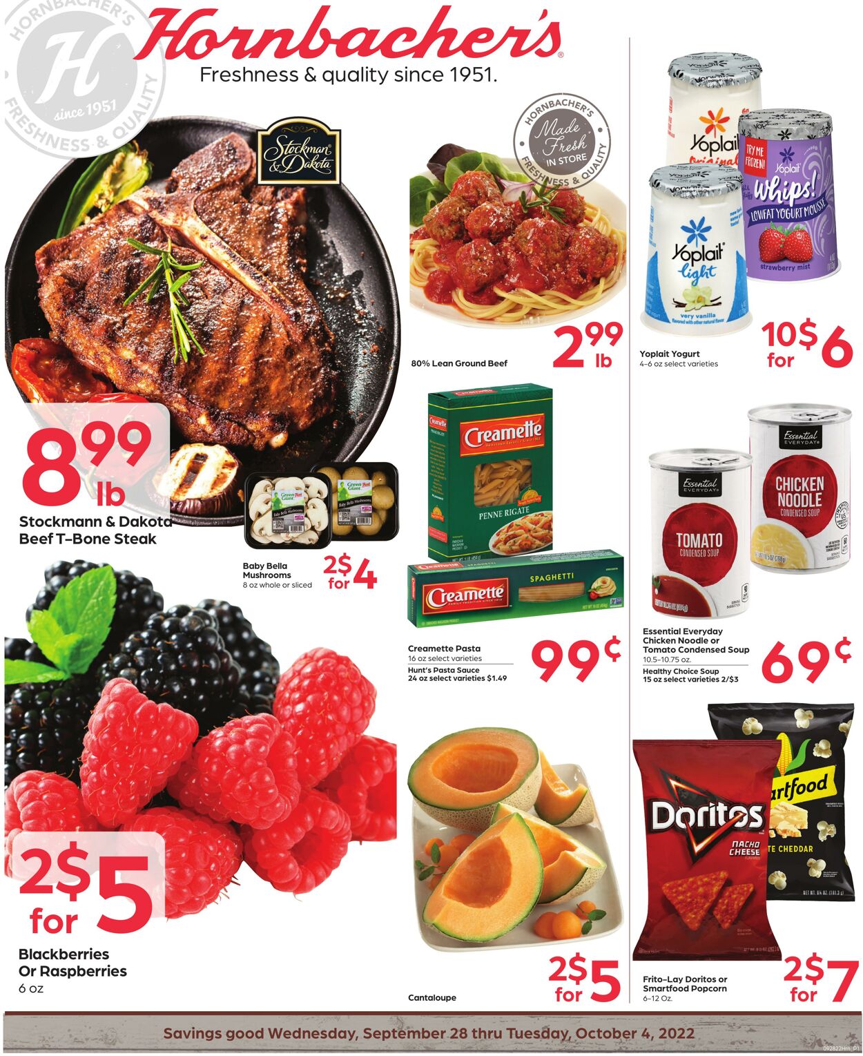 Hornbacher's Promotional weekly ads