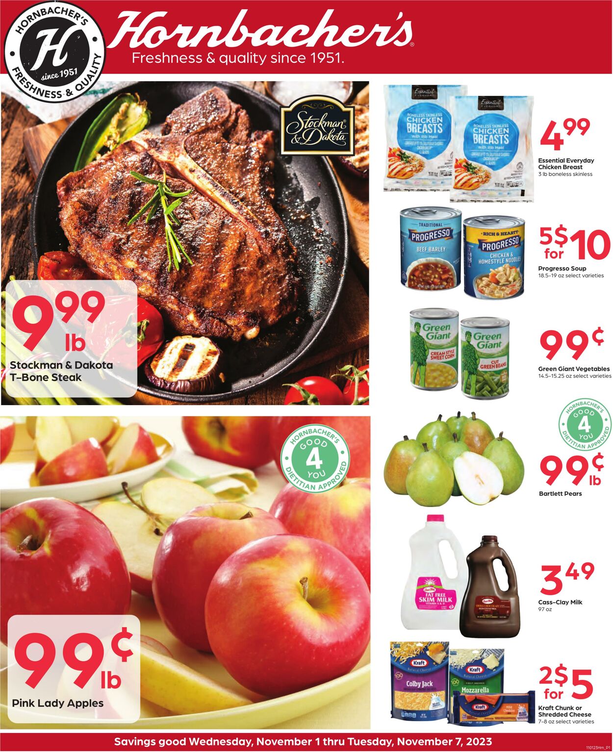 Weekly ad Hornbacher's 11/01/2023 - 11/07/2023