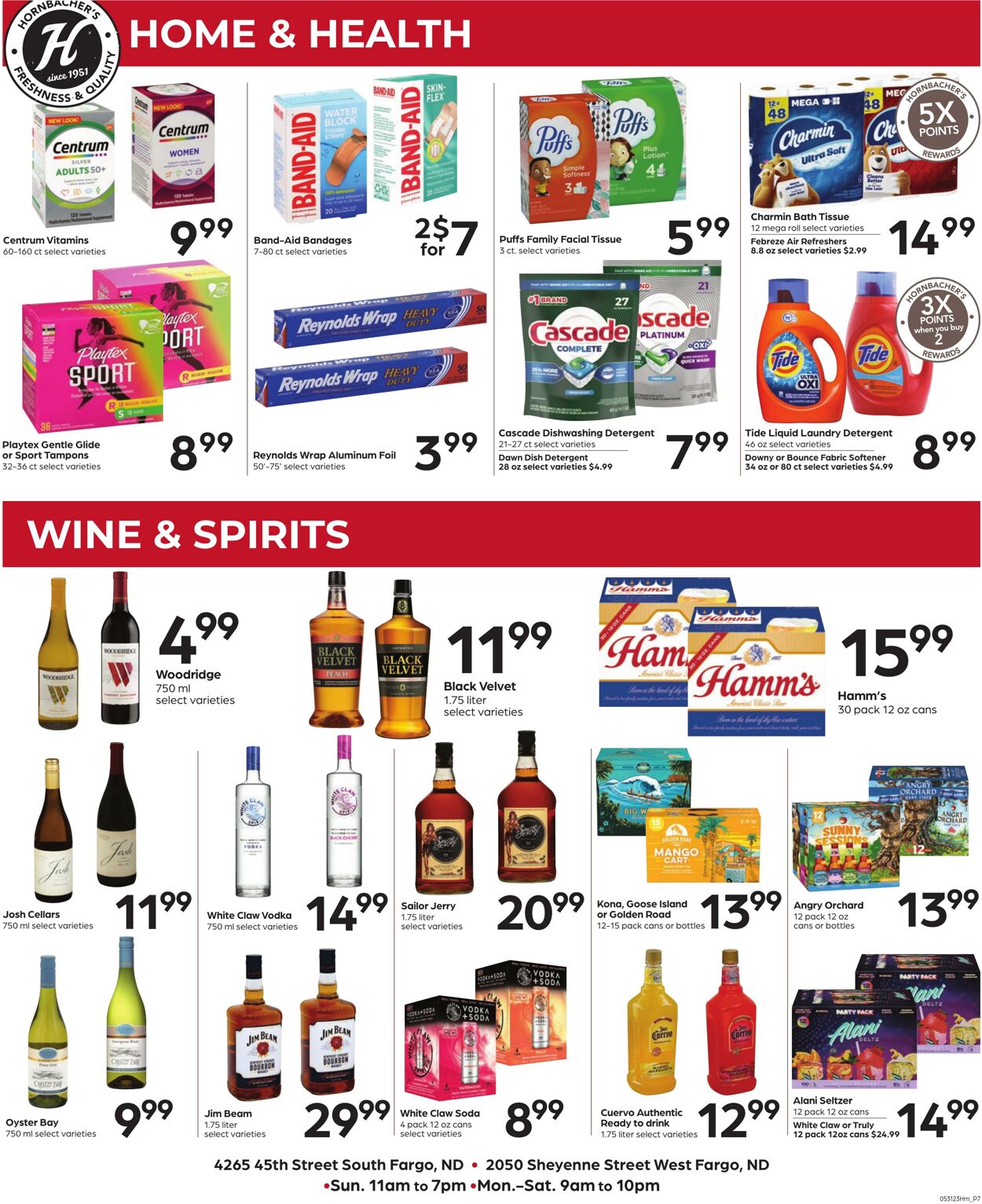 Hornbacher's Promotional weekly ads