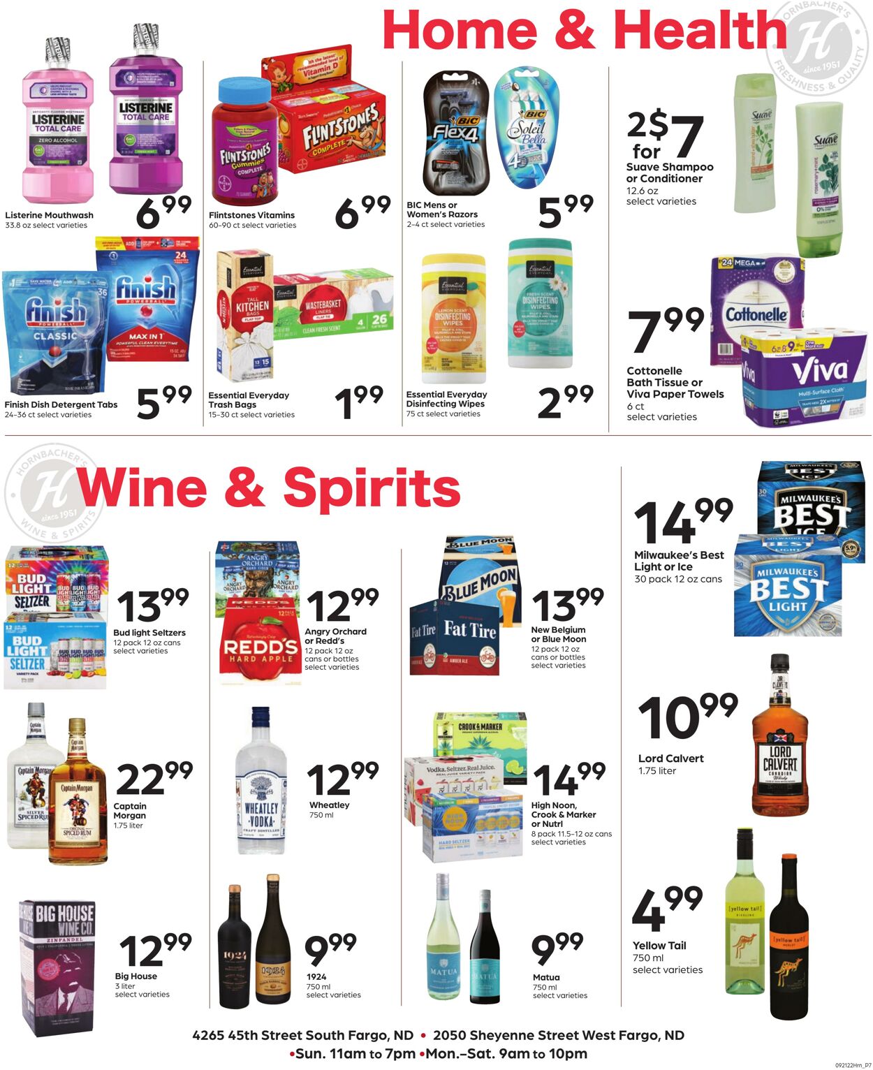 Weekly ad Hornbacher's 09/21/2022 - 09/27/2022