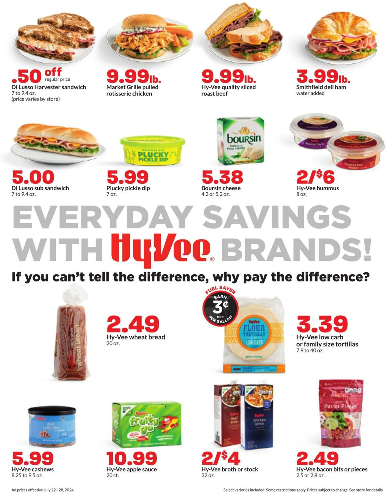 Weekly ad Hy-Vee 07/22/2024 - 07/28/2024