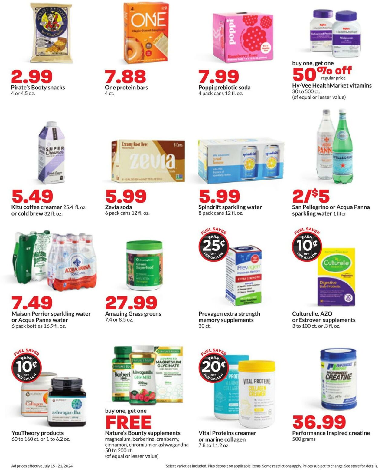 Weekly ad Hy-Vee 07/15/2024 - 07/21/2024