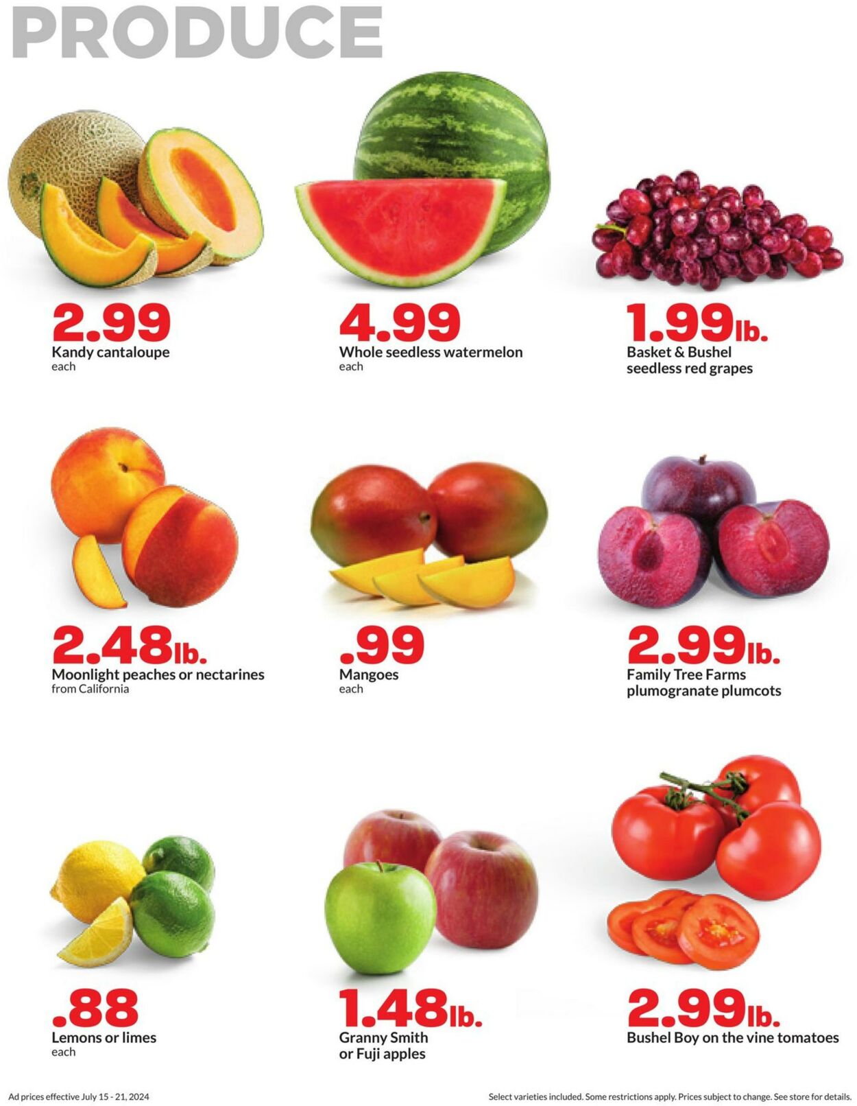 Weekly ad Hy-Vee 07/15/2024 - 07/21/2024