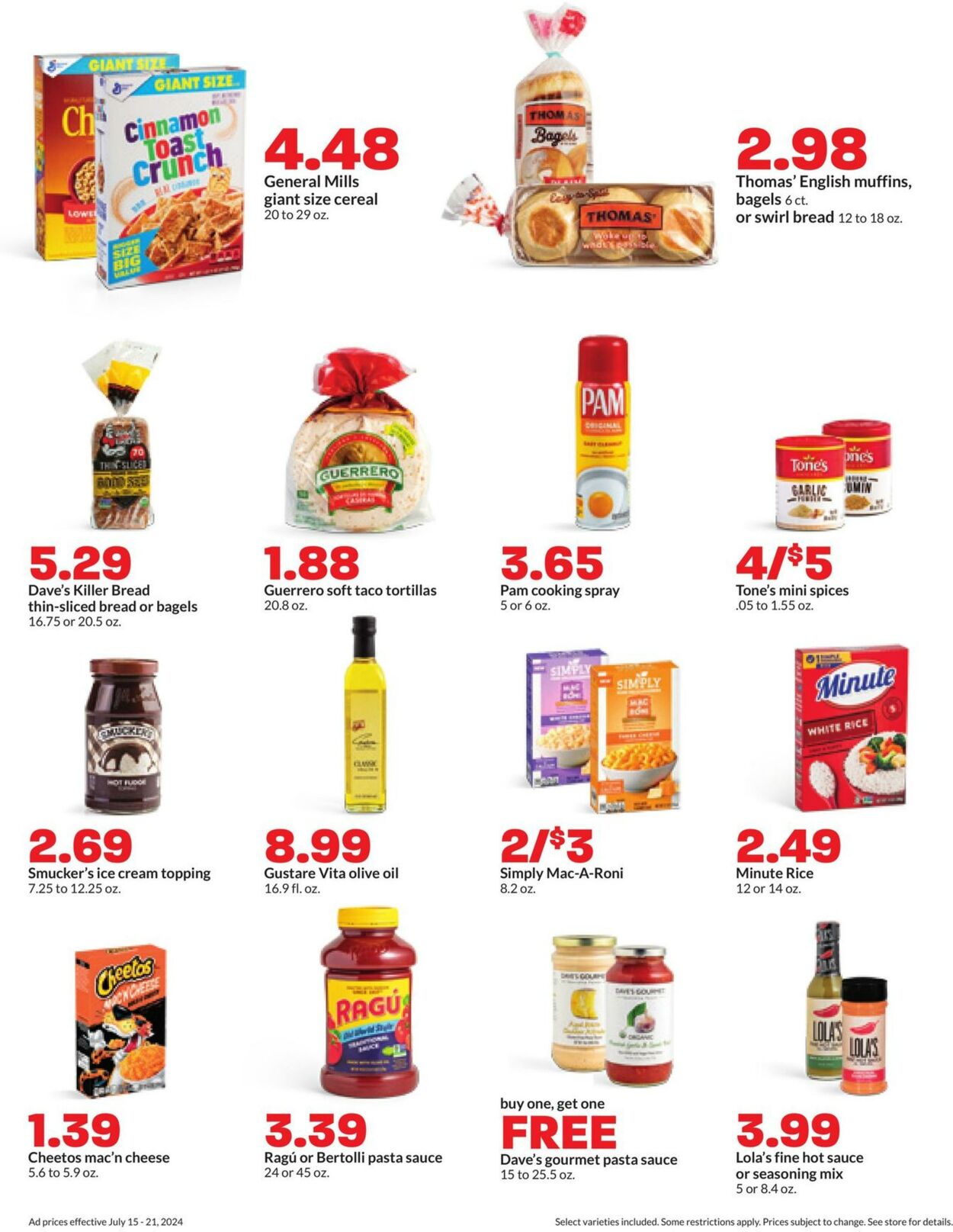 Weekly ad Hy-Vee 07/15/2024 - 07/21/2024