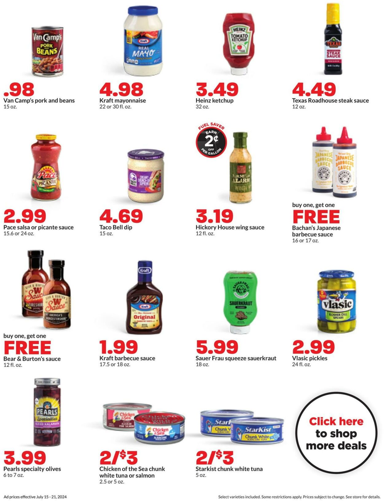 Weekly ad Hy-Vee 07/15/2024 - 07/21/2024