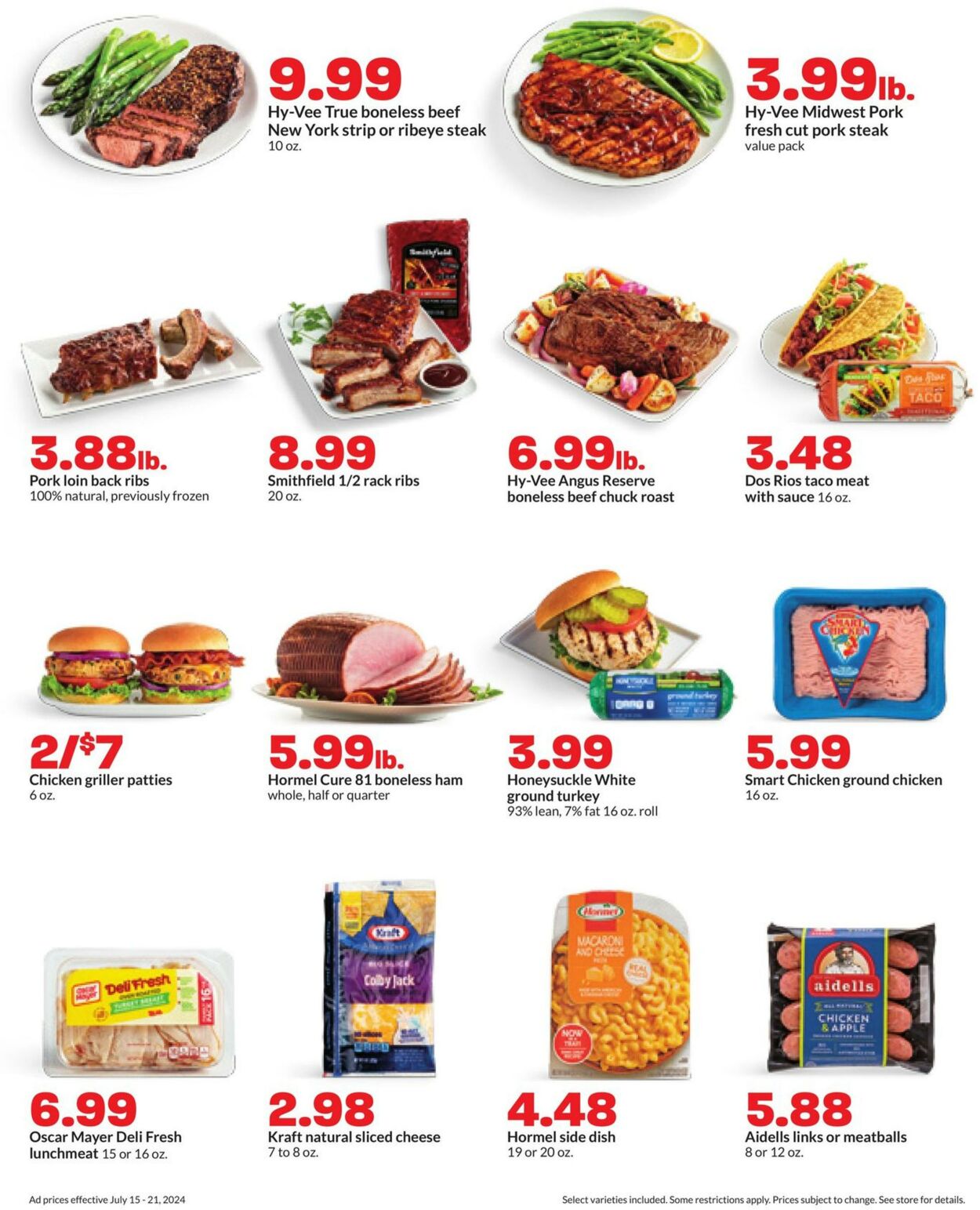 Weekly ad Hy-Vee 07/15/2024 - 07/21/2024