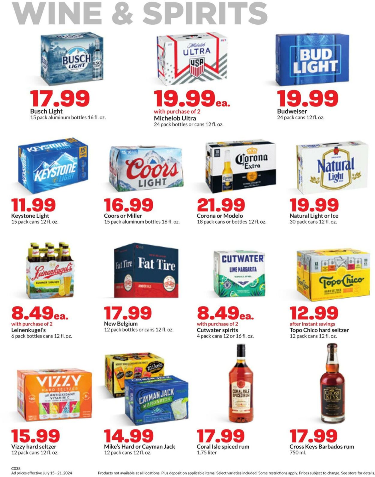 Weekly ad Hy-Vee 07/15/2024 - 07/21/2024