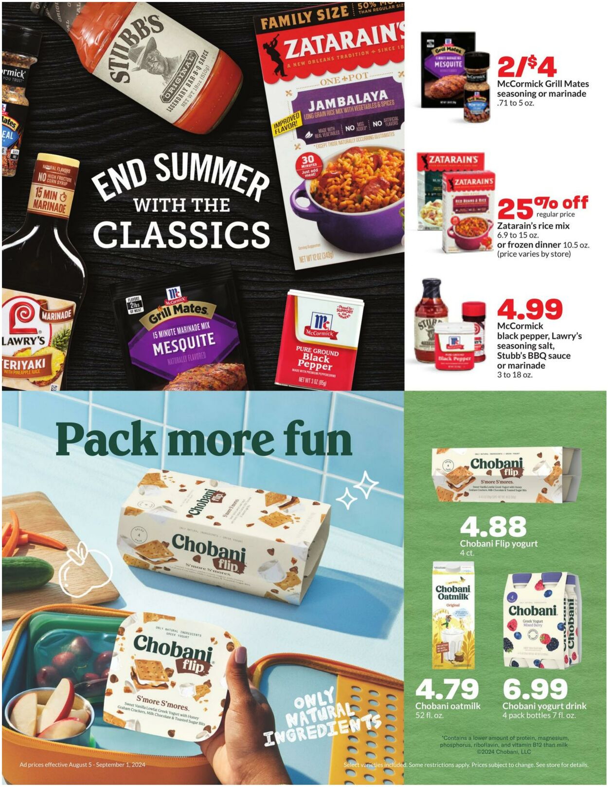 Weekly ad Hy-Vee 08/19/2024 - 08/25/2024