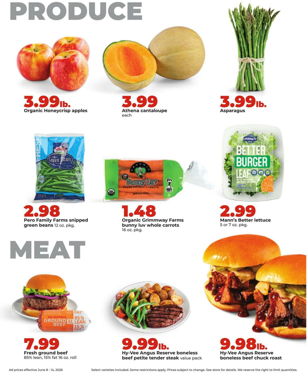 Weekly ad Hy-Vee 06/08/2026 - 06/14/2026