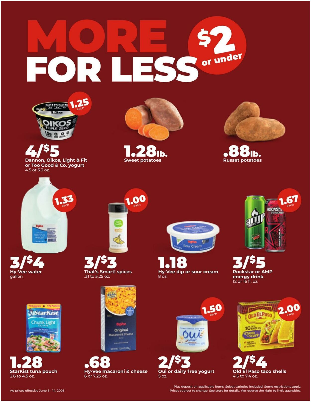 Weekly ad Hy-Vee 06/08/2026 - 06/14/2026
