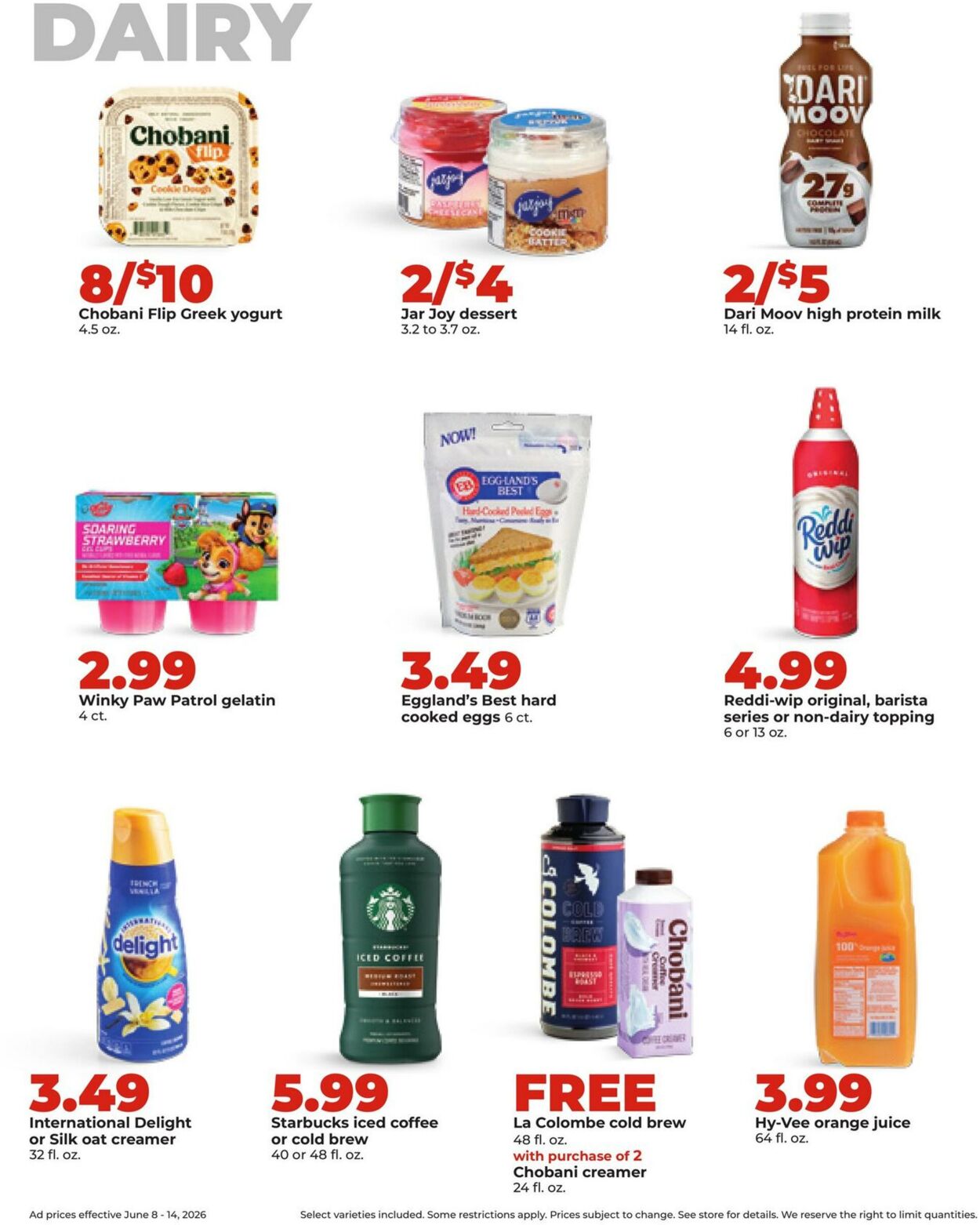 Weekly ad Hy-Vee 06/08/2026 - 06/14/2026